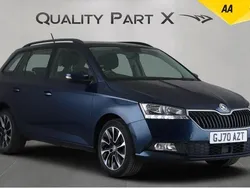 Blue Used 2020 Skoda Fabia SE Drive Estate | £9,380 (Fair price)
