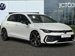 White New 2025 VW Golf VIII GTI Hatchback | £37,000 (Good price)