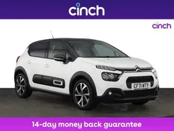 White Used 2022 Citroën C3 PureTech Hatchback | £10,779 (Fair price)