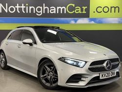 Silver Used 2020 Mercedes A180 AMG Line Premium Plus Hatchback | £17,595 (Fair price)