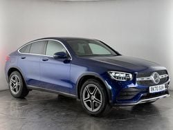Blue Used 2020 Mercedes GLC220 AMG line Coupe | £29,250 (Fair price)