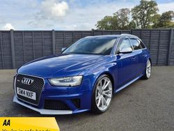 Blue Used 2014 Audi RS4 Advanced Estate | £23,950 (A bit pricey)