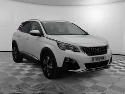 White Used 2018 Peugeot 3008 Allure Hatchback | £10,790 (Fair price)
