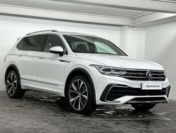 White Used 2022 VW Tiguan Allspace Elegance SUV | £27,195 (Fair price)