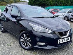 Black Used 2017 Nissan Micra N-Connecta Hatchback | £5,495 (Fair price)
