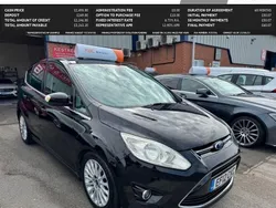Black Used 2012 Ford C-MAX Titanium MPV | £2,495 (Good price)
