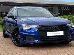 Blue Used 2022 Audi A6 Black Edition Estate | £44,980 (Expensive)