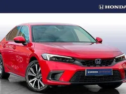 Crystal red Used 2025 Honda Civic Elegance Hatchback | £30,490 (Super price)