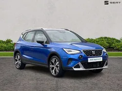 Blue Used 2022 Seat Arona XCELLENCE Lux SUV | £17,450 (Fair price)