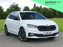 White Used 2025 Skoda Fabia Monte Carlo Hatchback | £20,895 (Fair price)