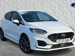 White Used 2023 Ford Fiesta ST-Line Hatchback | £17,000 (Fair price)