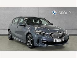 Storm bay metallic Used 2021 BMW 118 M Sport Hatchback | £19,990 (Good price)