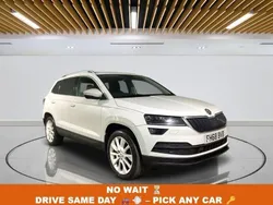 White Used 2019 Skoda Karoq SE L SUV | £13,149 (Fair price)