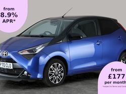 Blue Used 2020 Toyota Aygo X-clusiv Hatchback | £13,228 (A bit pricey)