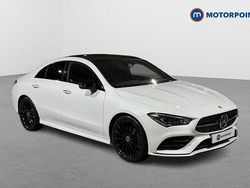 White Used 2023 Mercedes CLA200 AMG Line Premium Plus Coupe | £27,999 (Fair price)