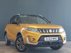 Yellow Used 2022 Suzuki Vitara SZ-T SUV | £15,298 (Fair price)
