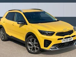 Yellow Used 2023 Kia Stonic GT-Line SUV | £16,077 (Fair price)