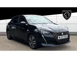 Black Used 2022 Peugeot 208 Allure Premium Hatchback | £13,892 (Fair price)