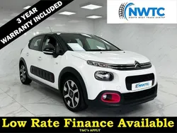 White Used 2018 Citroën C3 PureTech Hatchback | £8,295 (Fair price)
