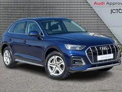Blue Used 2021 Audi Q5 Sport SUV | £28,000 (Fair price)