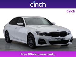 White Used 2019 BMW 330 M Sport Sedan | £20,649 (Fair price)