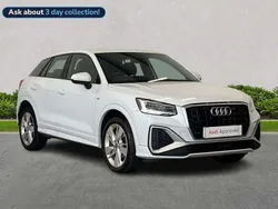 White Used 2022 Audi Q2 S-Line SUV | £20,961 (Good price)