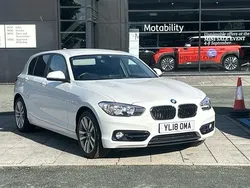 White Used 2018 BMW 118 Sport Line Hatchback | £11,990 (Super price)