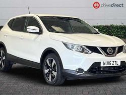 White Used 2015 Nissan Qashqai N-TEC SUV | £9,220 (Fair price)