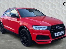 Red Used 2018 Audi Q3 Black Edition SUV | £18,950 (Good price)
