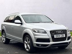 Silver Used 2014 Audi Q7 S-Line SUV | £10,995 (Fair price)