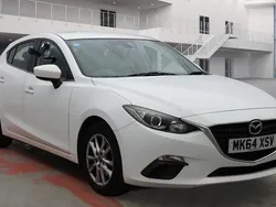 White Used 2014 Mazda 3 Hatchback | £7,990 (Fair price)