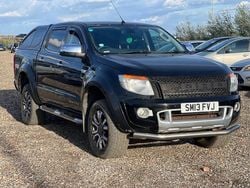 Black Used 2013 Ford Ranger Limited Pickup | £6,995 (Fair price)