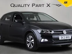 Black Used 2021 VW Polo Match Hatchback | £15,075 (Good price)