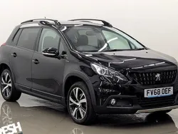 Black Used 2019 Peugeot 2008 GT-line SUV | £9,890 (Good price)