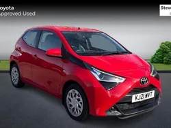 Red Used 2021 Toyota Aygo X-play Hatchback | £10,303 (Fair price)