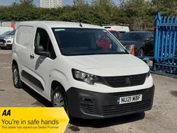 White Used 2021 Peugeot Partner MPV | £5,989 (Fair price)