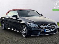 Black Used 2019 Mercedes C300 AMG Line Premium Cabriolet | £20,599 (Good price)