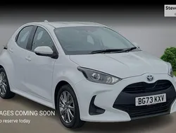 White Used 2023 Toyota Yaris Hybrid Hatchback | £16,453 (Good price)