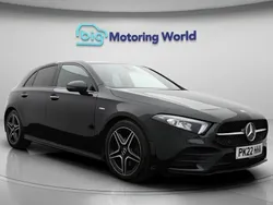 Black Used 2022 Mercedes A200 AMG line Hatchback | £18,500 (Fair price)