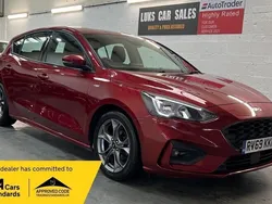 Red Used 2019 Ford Focus ST-Line Hatchback | £9,175 (Fair price)