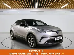 Silver Used 2018 Toyota C-HR SUV | £13,099 (Fair price)