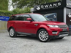Red Used 2017 Land Rover Range Rover Sport HSE SUV | £18,995 (Good price)