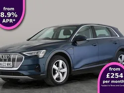 Blue Used 2022 Audi e-tron Advanced SUV | £18,538 (Good price)