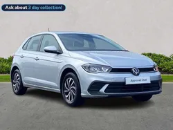 Silver Used 2023 VW Polo Life Hatchback | £15,710 (Good price)