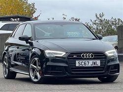 Black Used 2018 Audi S3 Sportback Black Edition Hatchback | £16,989