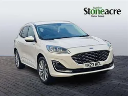 White Used 2023 Ford Kuga Vignale SUV | £26,990 (Expensive)