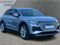 Silver Used 2021 Audi Q4 e-tron S-Line SUV | £27,300 (Super price)
