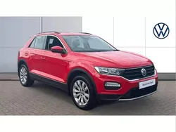 Red Used 2018 VW T-Roc SE SUV | £11,320 (Fair price)