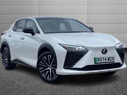 White Used 2024 Lexus RZ 450e SUV | £38,499 (Super price)