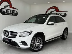 White Used 2016 Mercedes GLC220 AMG line SUV | £17,980 (A bit pricey)